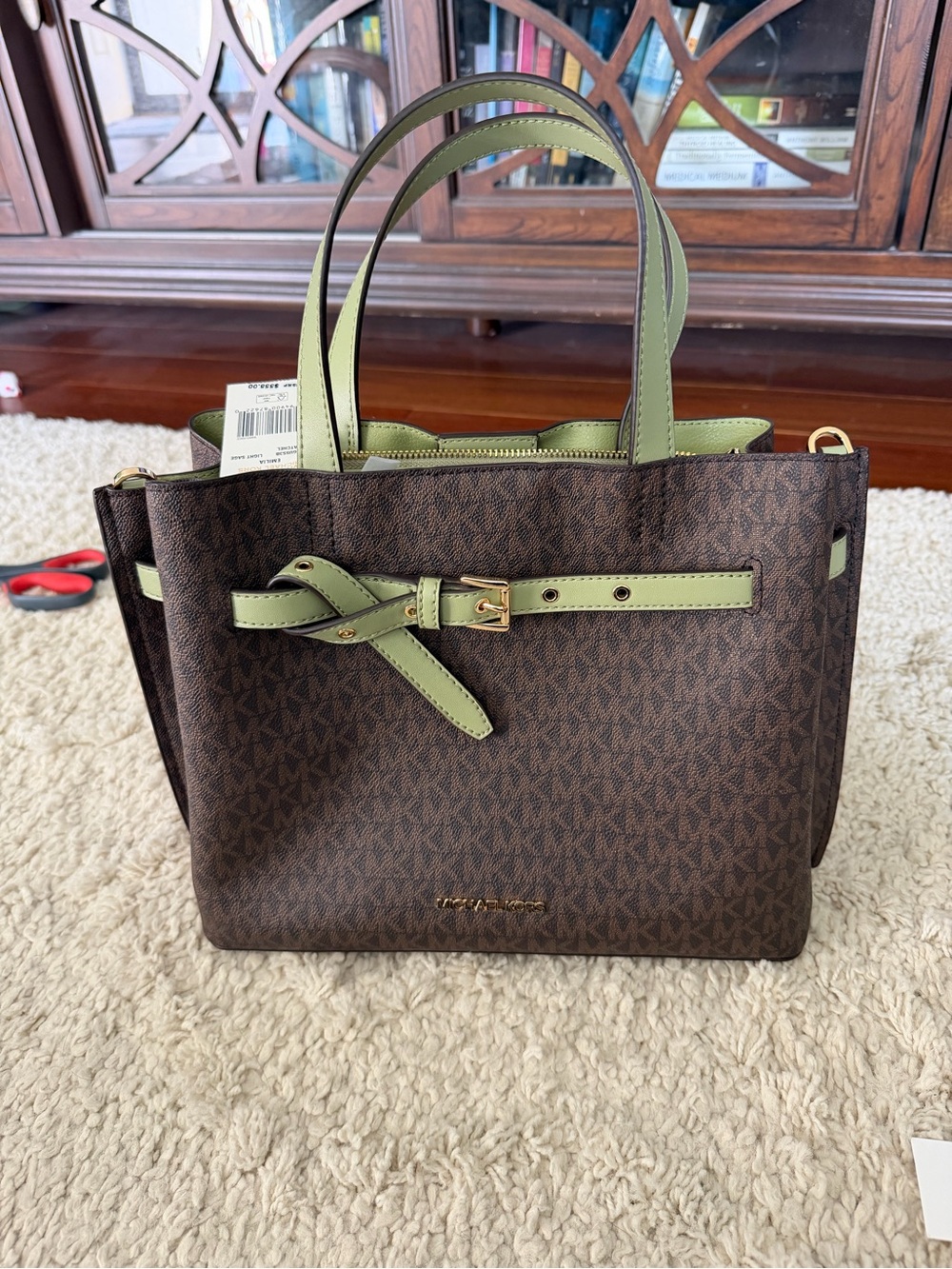 Michael Kors Emilia in light sage